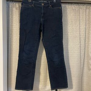 Lands' End Womens Blue Jeans
